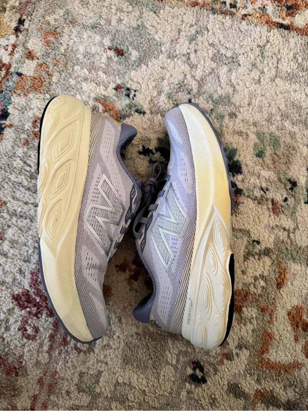 New Balance 880s Women's Sneakers - Light Lavender and Pale Yellow
